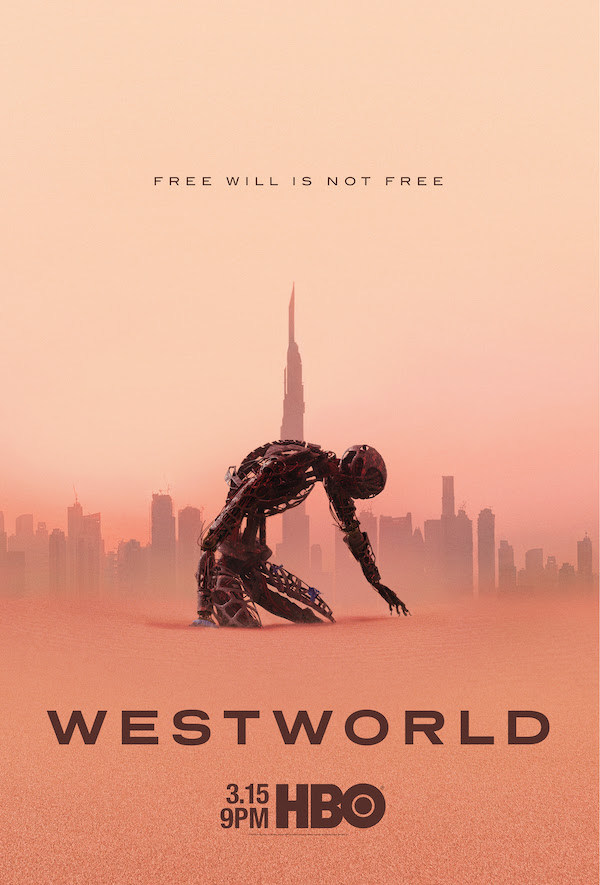 The first poster of season three of the Westworld وست‌ورلد series has been released